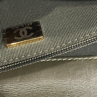 CHANEL Pillow Crush Wallet On Chain Olive Green Lambskin Crossbody