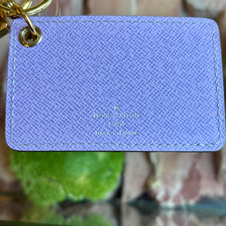LOUIS VUITTON Limited Edition Damier Ebene Canvas Illustre Key Holder