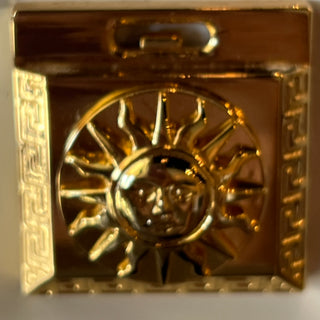 GIANNI VERSACE White Patent Top Handle