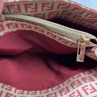 FENDI Zucchino Red Mini Tote