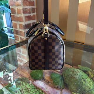LOUIS VUITTON Damier Ebene Speedy Bandoulière 30
