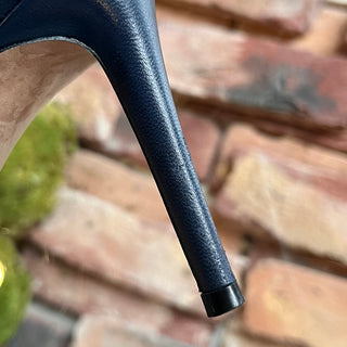 JIMMY CHOO Denim Leather Pumps SZ 36.5 (US 6.5)