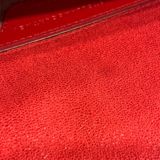 STELLA MCCARTNEY Falabella Red Vegan Shaggy Deer Crossbody Bag