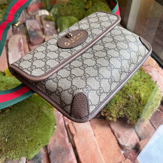 GUCCI Neo Vintage GG Supreme Canvas Belt Bag