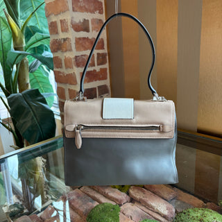 PRADA Metal Ribbon Top Handle
