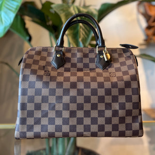 LOUIS VUITTON Damier Ebene Speedy 30