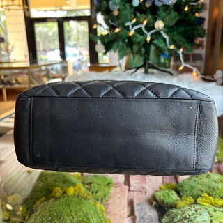 CHANEL Black Cavair Petite Shopper Tote PST