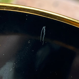 HERMES Extra Wide Gold Tone Rim Balcons Du Guadalquivir Bangle