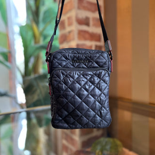 MZWALLACE Metro Black Nylon Crossbody