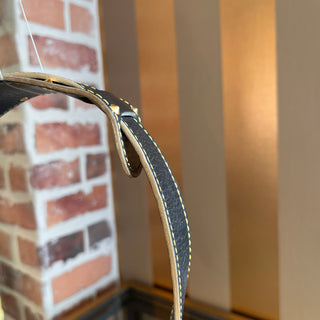 LOUIS VUITTON Le Talentueux Navy Suhali Leather Shoulder Bag