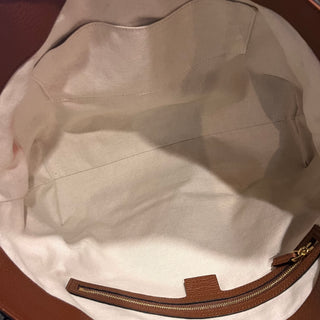 GUCCI Ophidia Medium GG Denim Shopping Tote Bag