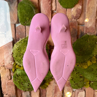 PRADA Kitten Satin Rose Pink Vintage Heels SZ36.5(6.5US)