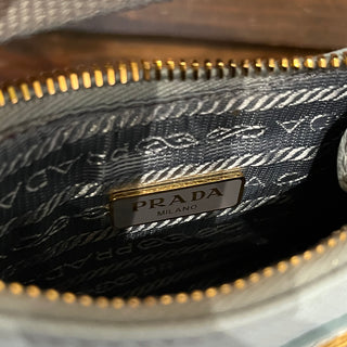 PRADA Re-Edition 2005 Mini Shoulder Bag Celeste Saffiano Lux Leather Bag