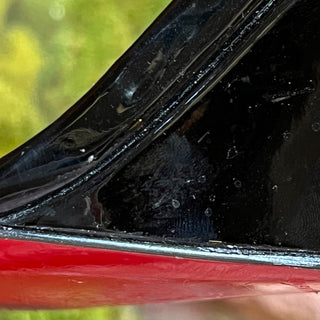 CHRISTIAN LOUBOUTIN Black Patent Leather Wedges SZ 37 (US 7)