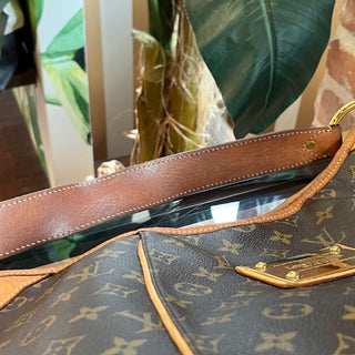 LOUIS VUITTON Galliera GM Brown Monogram Canvas Hobo Bag