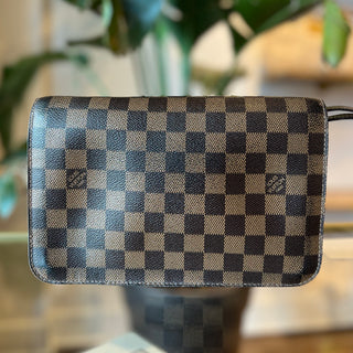 LOUIS VUITTON Vintage St. Louis Damier Ebene Clutch