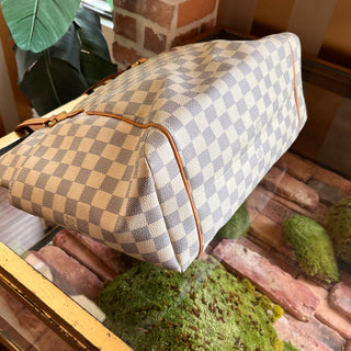 LOUIS VUITTON Totally MM Damier Azur Canvas Tote