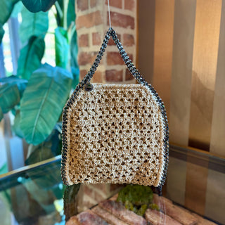 STELLA MCCARTNEY Raffia Falabella