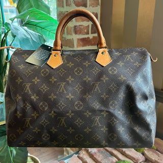 LOUIS VUITTON Vintage Speedy 35 Monogram Handbag