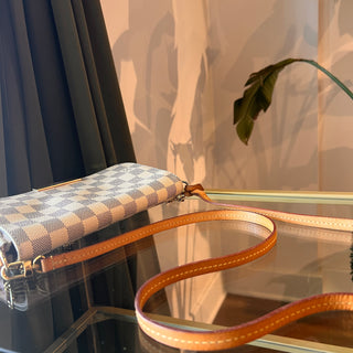 LOUIS VUITTON Damier Azur Favorite PM