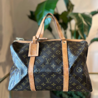 LOUIS VUITTON Vintage Monogram Sac Souple Travel Duffle Bag