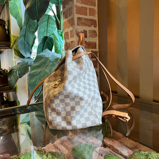 LOUIS VUITTON Sperone Damier Azur Canvas Backpack Bag