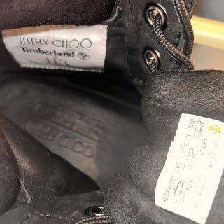 JIMMY CHOO x TIMBERLAND Crystal Utility Boots SZ 7