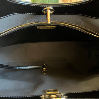 CHANEL Medium 31 Shopping Shiny Quilted Lambskin Tote Bag