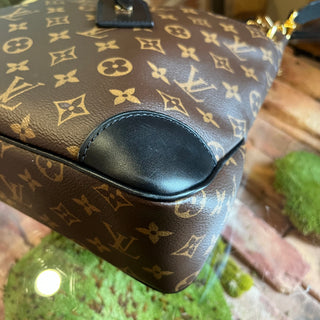 LOUIS VUITTON Odeon Noir Damier Ebene Canvas Crossbody Bag