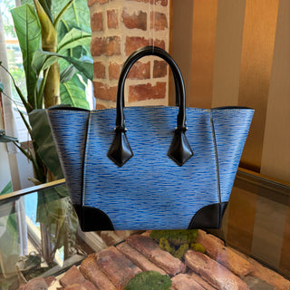 LOUIS VUITTON Blue Epi Leather Phenix PM