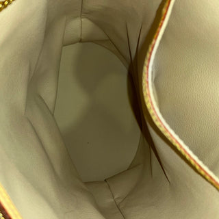 LOUIS VUITTON GM Brown Monogram Canvas Bucket Bag