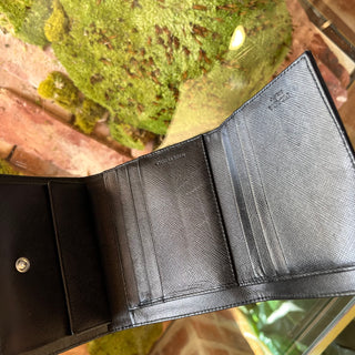 PRADA Black Nylon Wallet