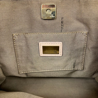 FENDI Zucchino Pastel Cipria Small Shopping Tote