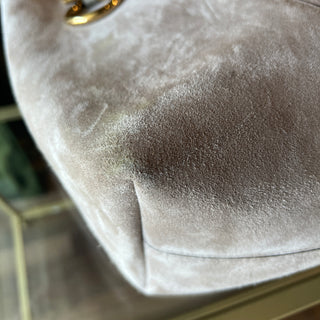 CHLOÉ Spin Large Suede Shopper Tote Bag