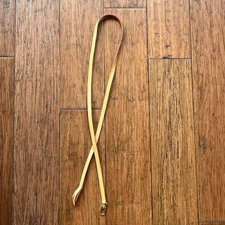 LOUIS VUITTON Strap Vachetta Crossbody
