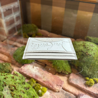 LOUBOUTIN Gray Kios Card Wallet