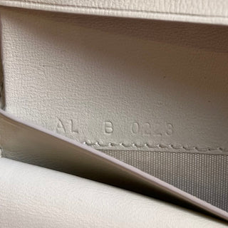 GIVENCHY Cut 4G Beige Leather Wallet