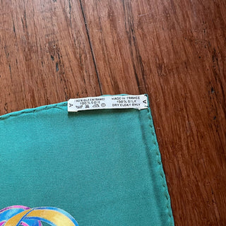 HERMES Les Rubans du Cheval Multicolor Silk Scarf