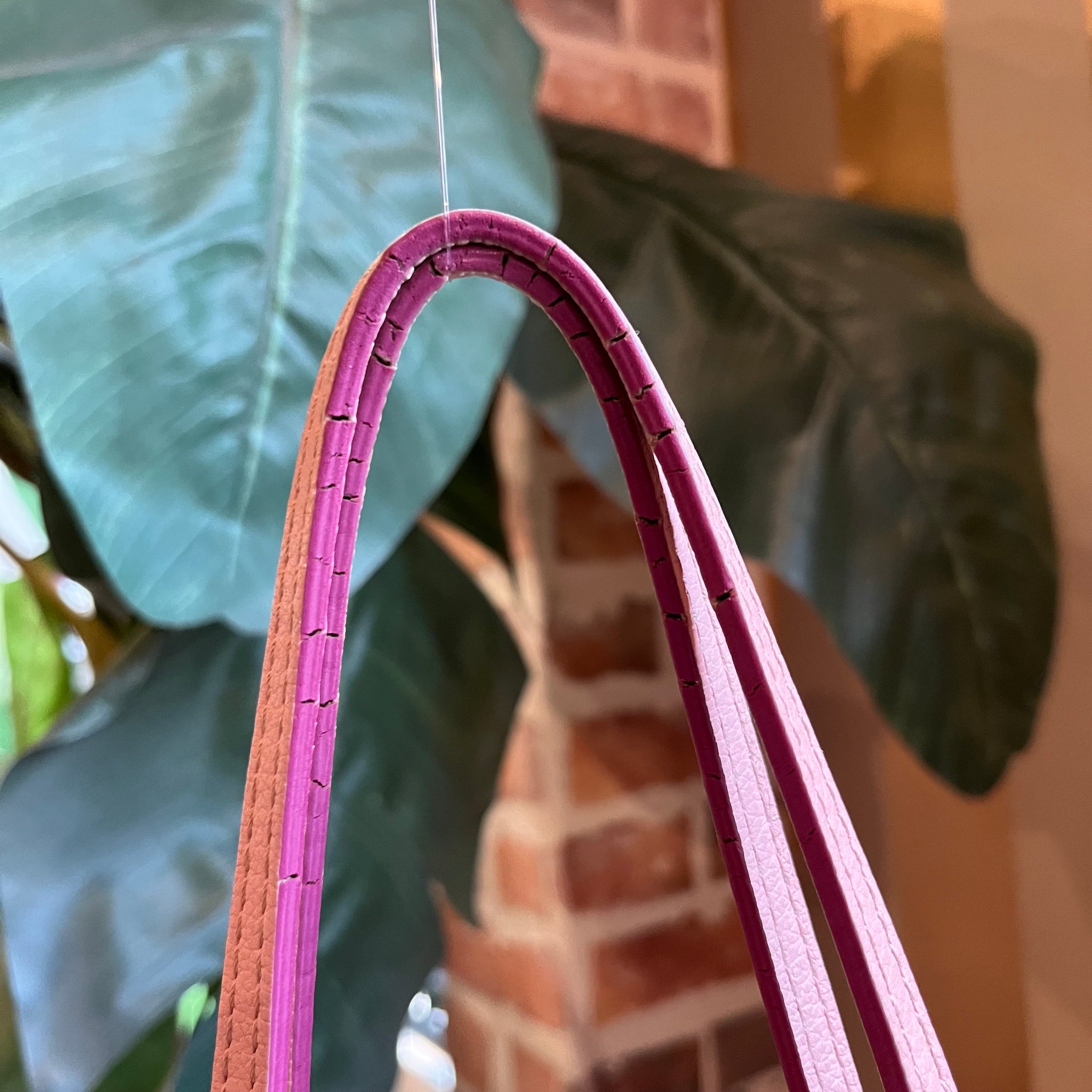 Perforated Monogram Flower Lockme Cabas Tote Bag - Pink/Ivory