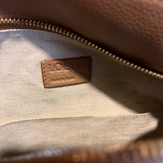 LOEWE Puzzle Edge Small Toffee Soft Grained Calfskin Top Handle Bag