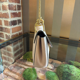 CHLOE Pink Leather Drew Crossbody