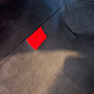 ALEXANDER MCQUEEN Skull Shopper Red Grained Calfskin Tote