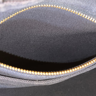 PRADA Canapa Navy Blue Medium Tote