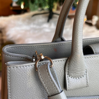 CHANEL Neo Executive Gray Caviar Tote
