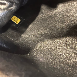 CHANEL Timeless Quilted Caviar Clutch