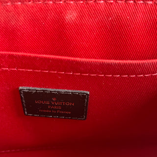LOUIS VUITTON Croisette Damier Ebene Top Handle Bag