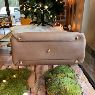 BURBERRY Banner Medium Leather Tote