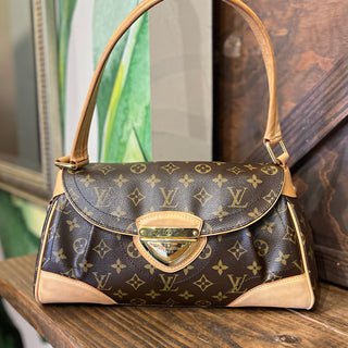 LOUIS VUITTON Beverly MM Monogram Canvas Shoulder Bag