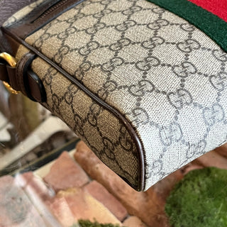GUCCI Ophidia Messenger Small Beige GG Supreme Crossbody Bag