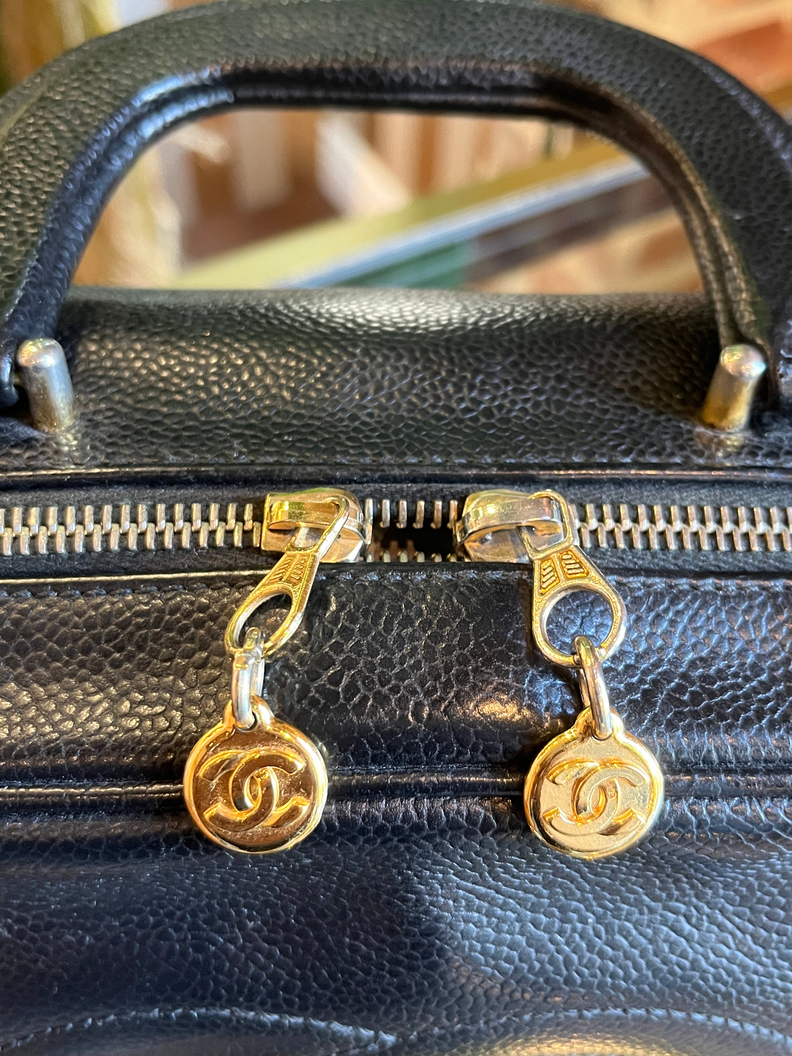 Chanel Istanbul Soft Caviar Tote Handbag